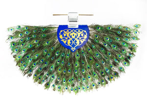 The Solitaire Punkah - The Peacock Ceiling Fan - Anemos Home Decor