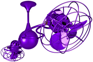 Italo Ventania Purple Ceiling Fan - Anemos Home Decor
